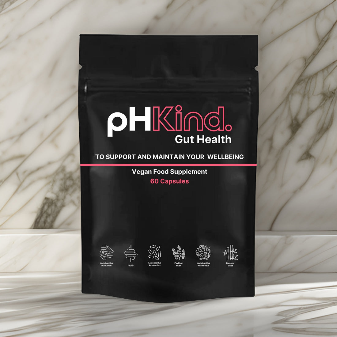 pHKind Gut Health Formula (60 Vegan Capsules)