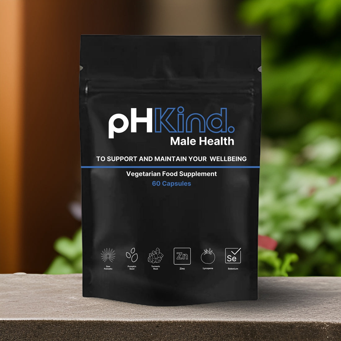 pHKind Male Health Formula (60 Vegan Capsules)