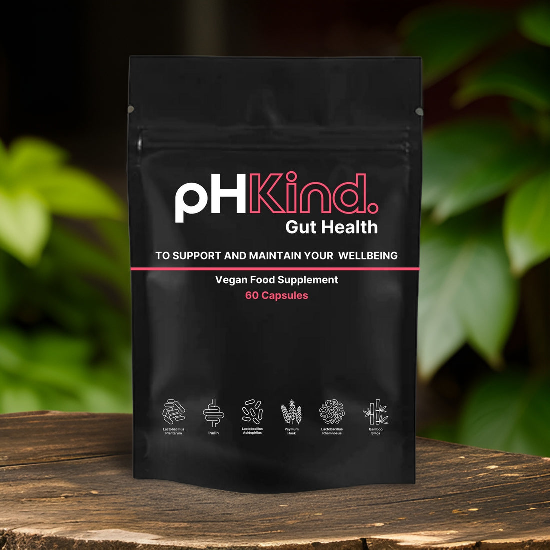 pHKind Gut Health Formula (60 Vegan Capsules)