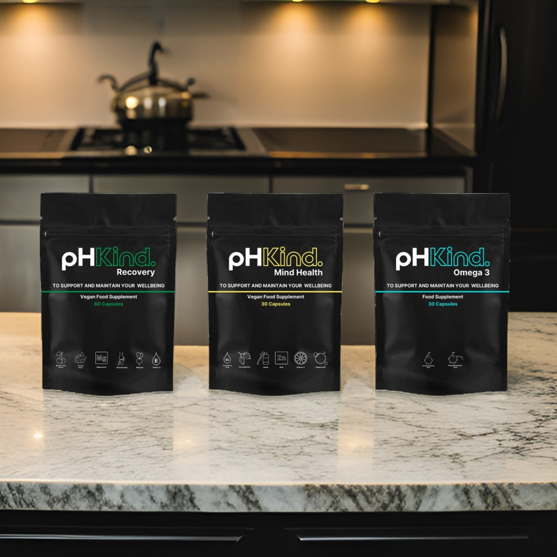 pHKind Mind Health Formula (30 Vegan Capsules)