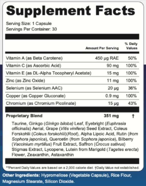 VisiFlora-Supplement-Fact