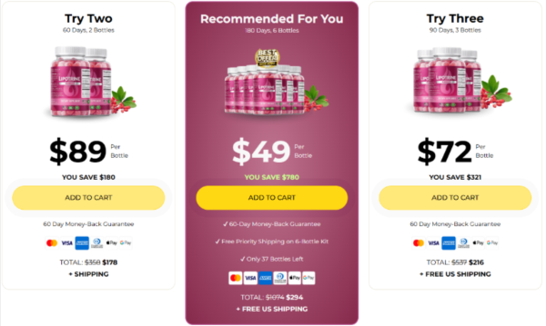 LipoTrine Price