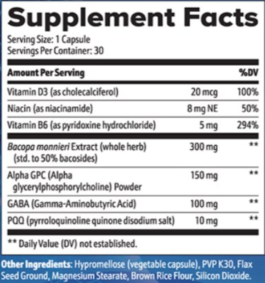 Neuro-Thrive Brain Support Supplements