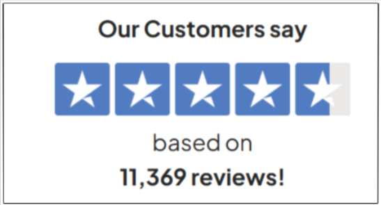 OptiPlax Customer Ratings